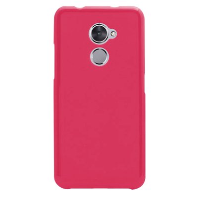 Microsonic Vodafone Smart V8 Kılıf Transparent Soft Pembe