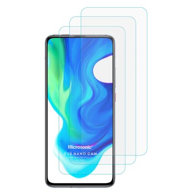 Microsonic Xiaomi Redmi K30 Pro Nano Ekran Koruyucu (3'lü Paket)