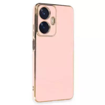 Microsonic Realme C55 Kılıf Olive Plated Pembe