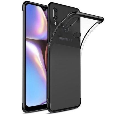 Microsonic Samsung Galaxy A10S Kılıf Skyfall Transparent Clear Siyah