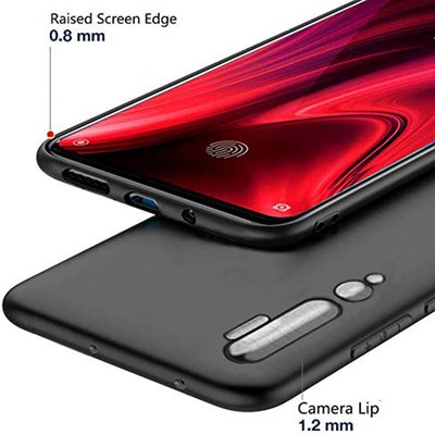 CaseUp Xiaomi Mi Note 10 Kılıf Matte Surface Kırmızı