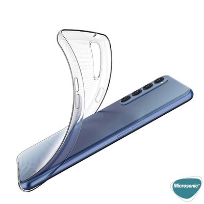 Microsonic Oppo Reno 4 Pro Kılıf Transparent Soft Beyaz