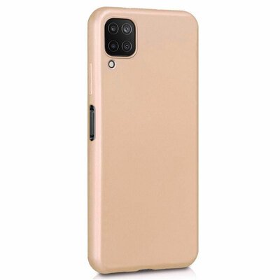 Microsonic Samsung Galaxy M12 Kılıf Matte Silicone Gold