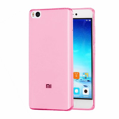 Microsonic Xiaomi Mi 5S Kılıf Transparent Soft Pembe