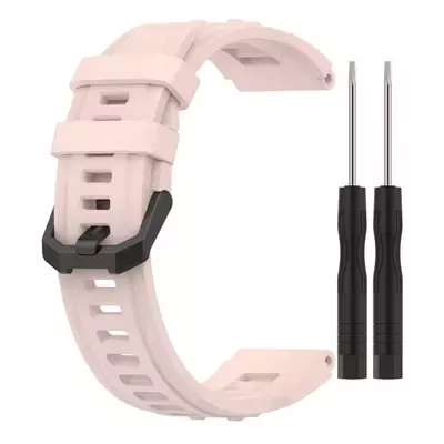 Microsonic Amazfit T-Rex Ultra Kordon Silicone Sport Band Pembe