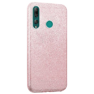 Microsonic Huawei Y9 Prime 2019 Kılıf Sparkle Shiny Rose Gold