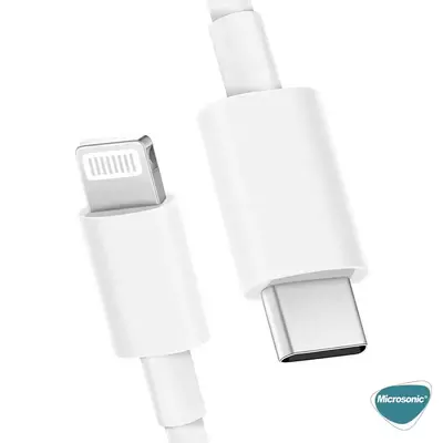 Microsonic Apple iPhone 12 Pro Lightning To Type-C 2 in 1 Şarj Seti