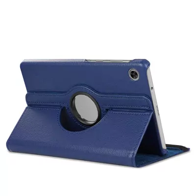 Microsonic Samsung Galaxy Tab S10 Lite Kılıf 360 Rotating Stand Deri Lacivert