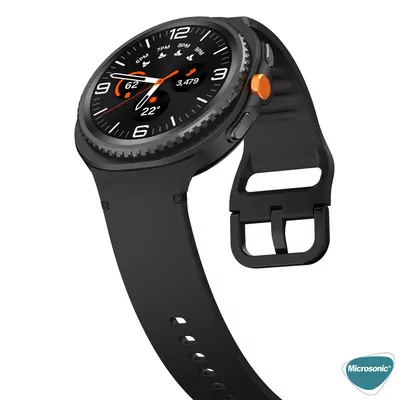 Microsonic Samsung Galaxy Watch Ultra 2025 Kordon ProMotion Sport Siyah