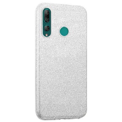 Microsonic Huawei Y9 Prime 2019 Kılıf Sparkle Shiny Gümüş