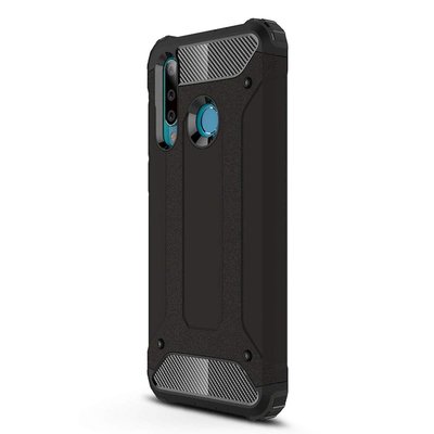 Microsonic Huawei P30 Lite Kılıf Rugged Armor Siyah