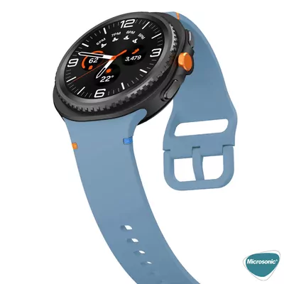 Microsonic Samsung Galaxy Watch Ultra 2025 Kordon ProMotion Sport Mavi