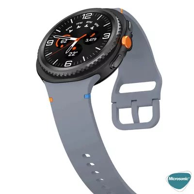 Microsonic Samsung Galaxy Watch Ultra 2025 Kordon ProMotion Sport Gri