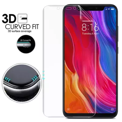 Microsonic Xiaomi Mi 8 Ön + Arka Kavisler Dahil Tam Ekran Kaplayıcı Film