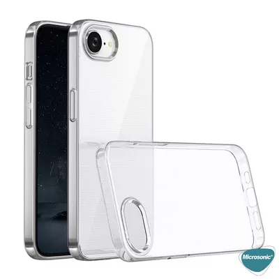 Microsonic Apple iPhone 16e Kılıf Transparent Soft Şeffaf