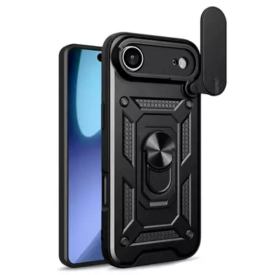 Microsonic Apple iPhone 17 Air Kılıf Impact Resistant Siyah