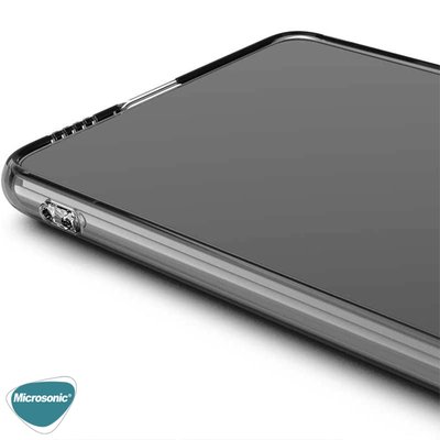 Microsonic Oppo Reno 4 Kılıf Transparent Soft Beyaz