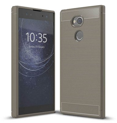 Microsonic Sony Xperia XA2 Ultra Kılıf Room Silikon Gri