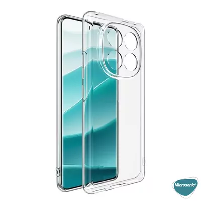 Microsonic Xiaomi Redmi Note 14 Pro Plus Kılıf Transparent Soft Şeffaf