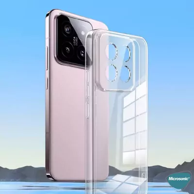 Microsonic Xiaomi Mi 14T Kılıf Transparent Soft Şeffaf