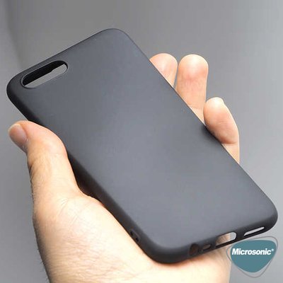 Microsonic Realme C2 Kılıf Matte Silicone Kırmızı