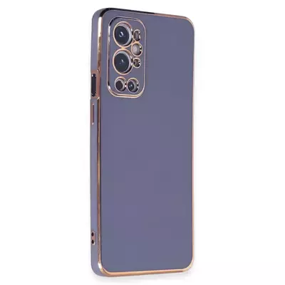 Microsonic OnePlus 9 Pro Kılıf Olive Plated Lavanta Grisi