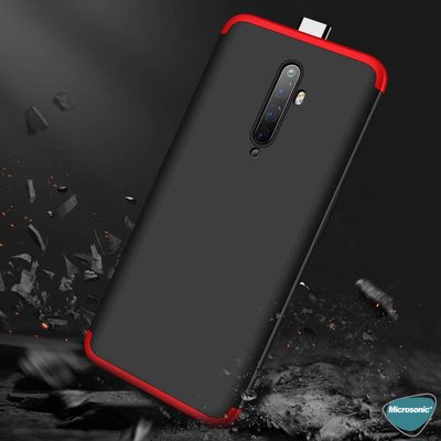 Microsonic Oppo Reno 2Z Kılıf Double Dip 360 Protective AYS Kırmızı