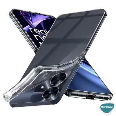 Microsonic Realme Note 60 Kılıf Transparent Soft Şeffaf