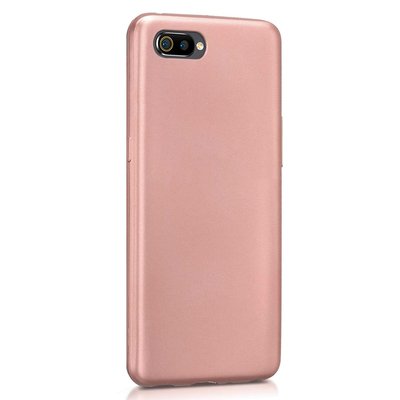 Microsonic Realme C2  Kılıf Matte Silicone Rose Gold