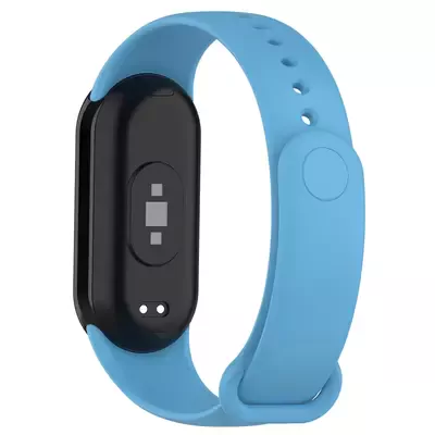 Microsonic Xiaomi Mi Band 8 Silikon Kordon Mavi