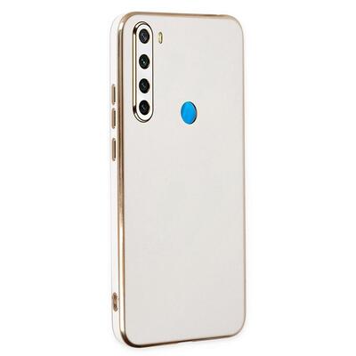 Microsonic Xiaomi Redmi Note 8 Kılıf Olive Plated Beyaz