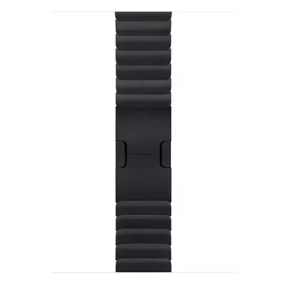 Microsonic Apple Watch Series 7 41mm Kordon Link Bracelet Band Siyah