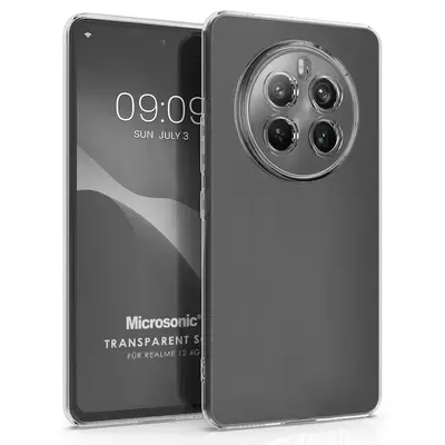 Microsonic Realme 12 4G Kılıf Transparent Soft Şeffaf