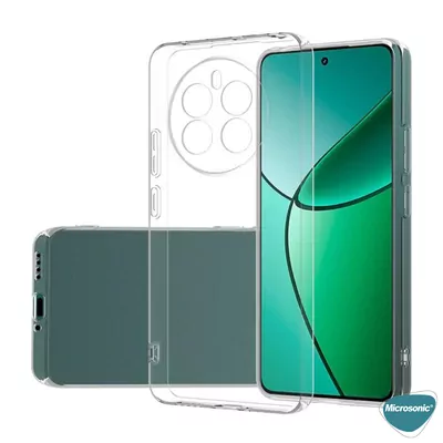Microsonic Realme 12 4G Kılıf Transparent Soft Şeffaf