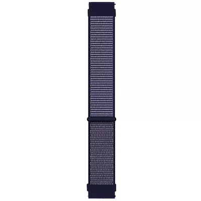 Microsonic Samsung Galaxy Watch 6 44mm Hasırlı Kordon Woven Sport Loop Mor