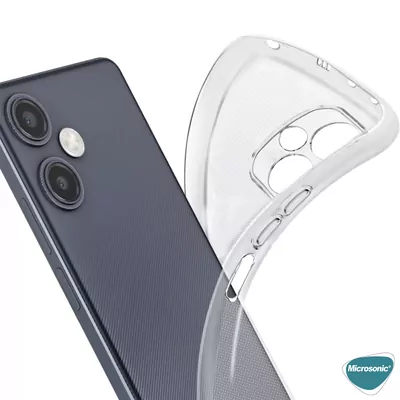 Microsonic Oppo A3 Kılıf Transparent Soft Şeffaf