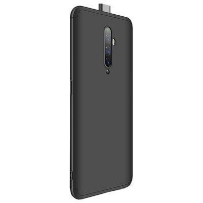 Microsonic Oppo Reno 2Z Kılıf Double Dip 360 Protective AYS Siyah