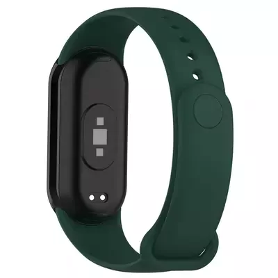 Microsonic Xiaomi Mi Band 8 Silikon Kordon Koyu Yeşil