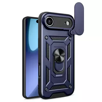 Microsonic Apple iPhone 17 Air Kılıf Impact Resistant Lacivert