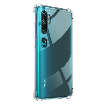 Microsonic Xiaomi Mi Note 10 Pro Kılıf Anti Shock Silikon Şeffaf