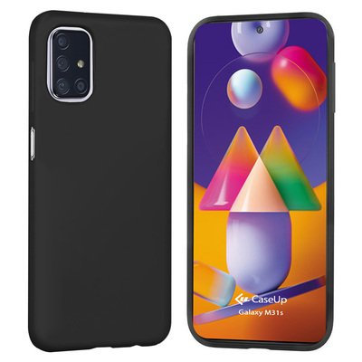 CaseUp Samsung Galaxy M31s Kılıf Matte Surface Siyah