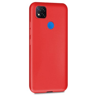 CaseUp Xiaomi Redmi 9C Kılıf Matte Surface Kırmızı