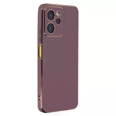 Microsonic Xiaomi Poco X5 Pro Kılıf Olive Plated Lila