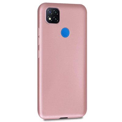 CaseUp Xiaomi Redmi 9C Kılıf Matte Surface Rose Gold