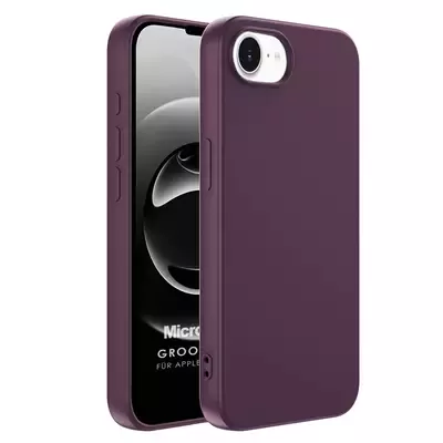 Microsonic Apple iPhone 16e Kılıf Groovy Soft Mor