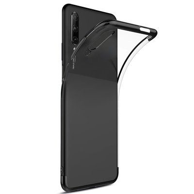 Microsonic Huawei Y9S Kılıf Skyfall Transparent Clear Siyah