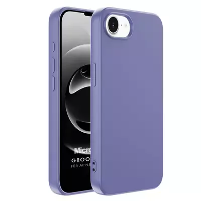 Microsonic Apple iPhone 16e Kılıf Groovy Soft Lila
