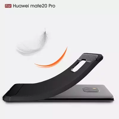 Microsonic Huawei Mate 20 Pro Kılıf Room Silikon Gri