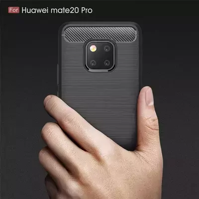 Microsonic Huawei Mate 20 Pro Kılıf Room Silikon Gri