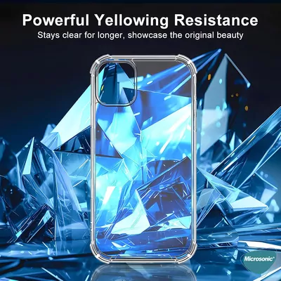 Microsonic Apple iPhone 16 Pro Max Kılıf Shock Absorbing Şeffaf